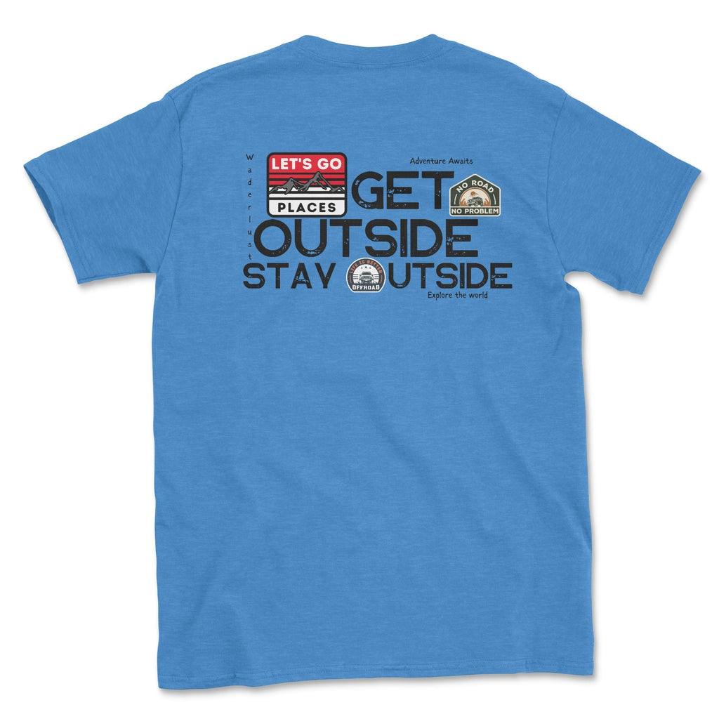Go Outside, Stay Outside Offroad Graphic Tee Hoodie, Sweatshirt | CiraTrend.com (Image 1)