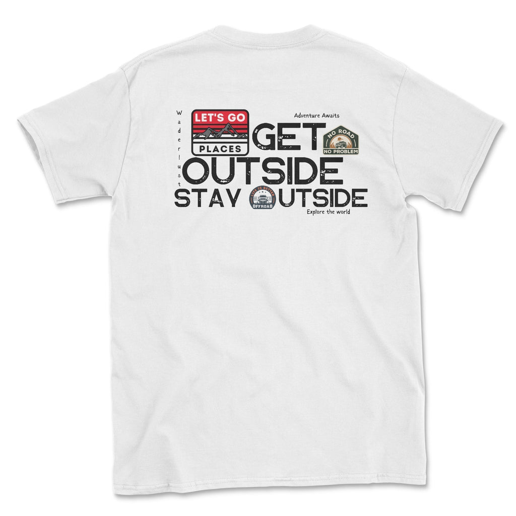 Go Outside, Stay Outside Offroad Graphic Tee Hoodie, Sweatshirt | CiraTrend.com (Image 4)