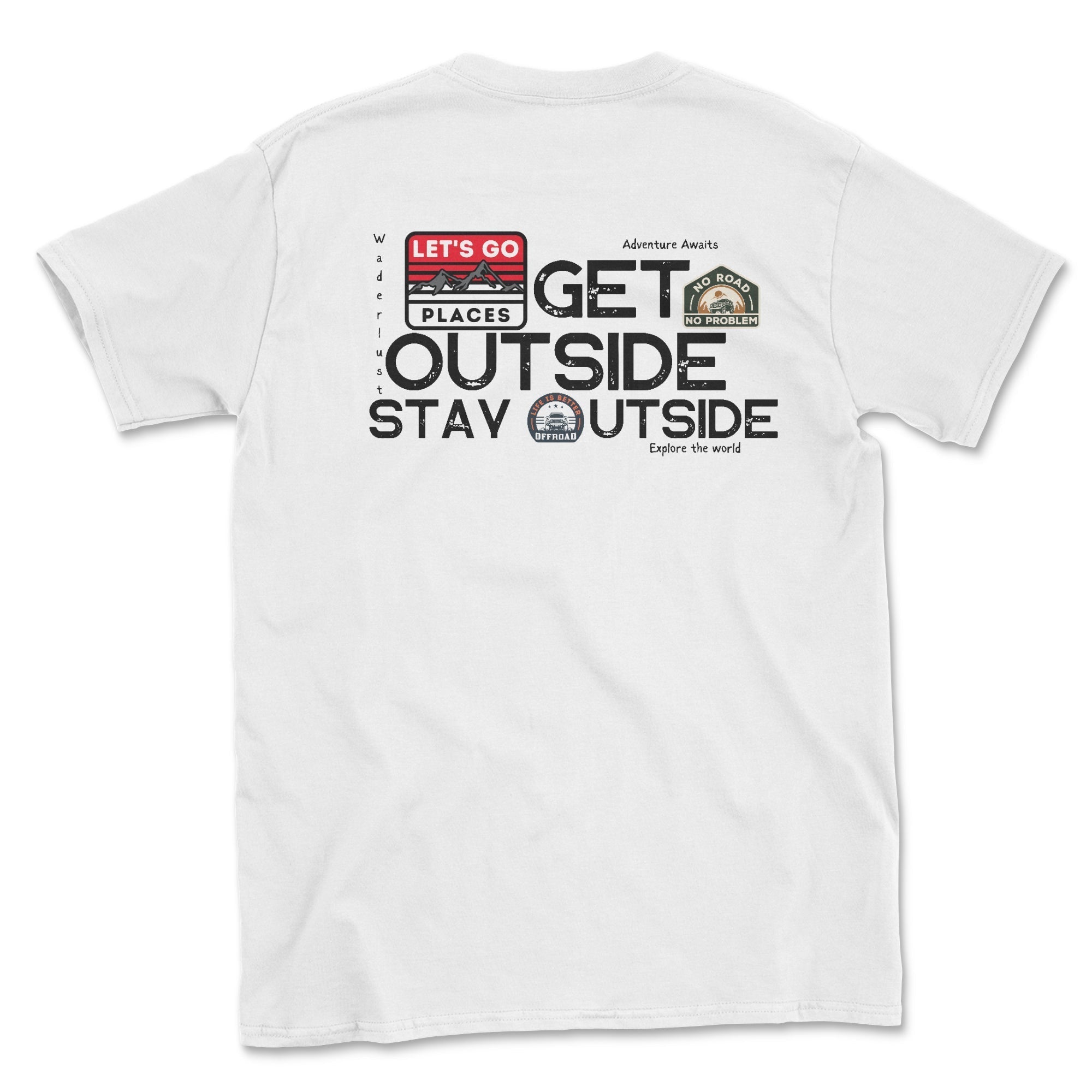 Go Outside, Stay Outside Offroad Graphic Tee Hoodie, Sweatshirt | CiraTrend.com (Image 4)
