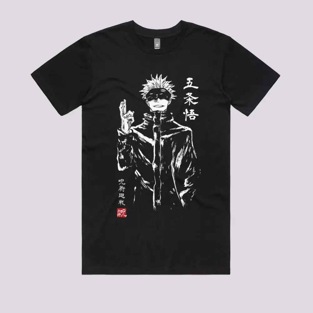 Gojo Satoru Sumi-e T-Shirt Hoodie, Sweatshirt | CiraTrend.com (Image 2)