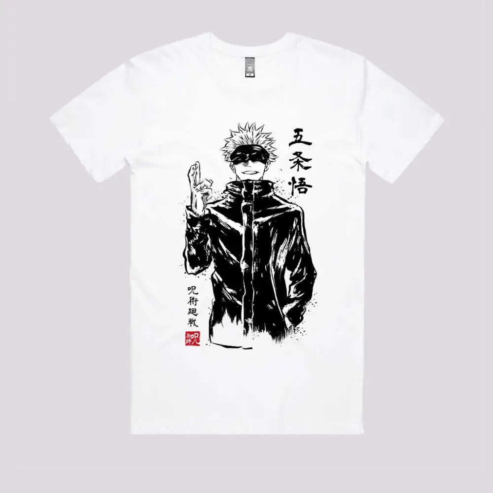 Gojo Satoru Sumi-e T-Shirt Hoodie, Sweatshirt | CiraTrend.com (Image 5)
