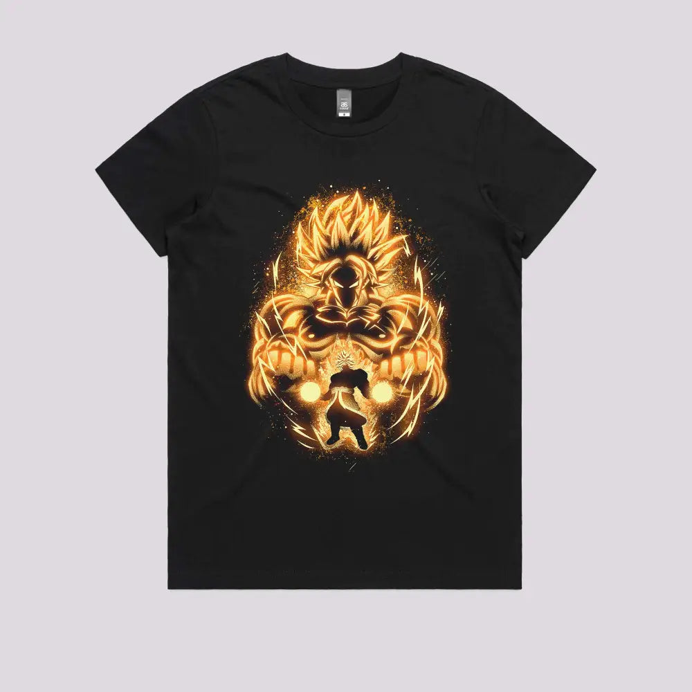 Golden Saiyan Broly T-Shirt Hoodie, Sweatshirt | CiraTrend.com (Image 3)