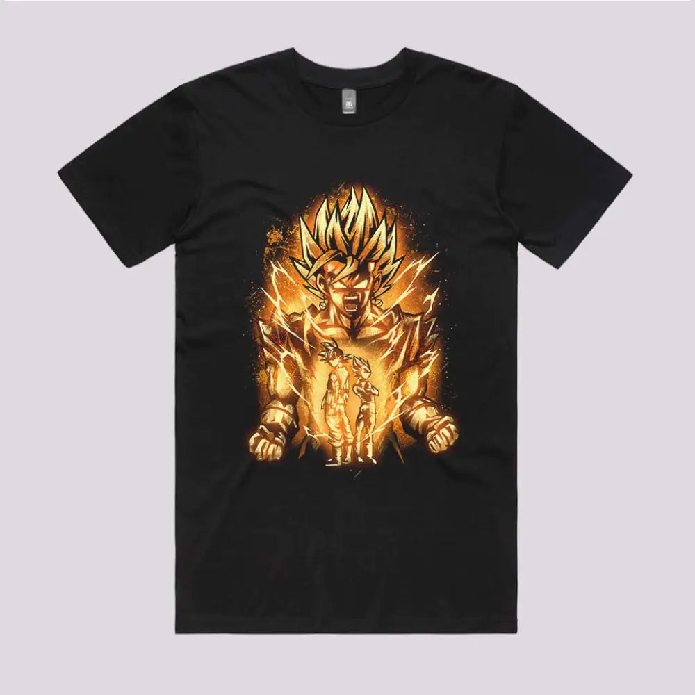 Golden Saiyan Vegito T-Shirt Hoodie, Sweatshirt | CiraTrend.com (Image 2)