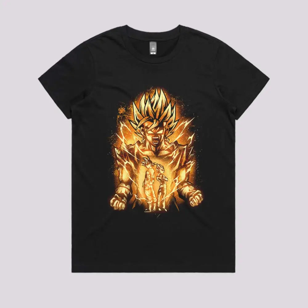Golden Saiyan Vegito T-Shirt Hoodie, Sweatshirt | CiraTrend.com (Image 3)