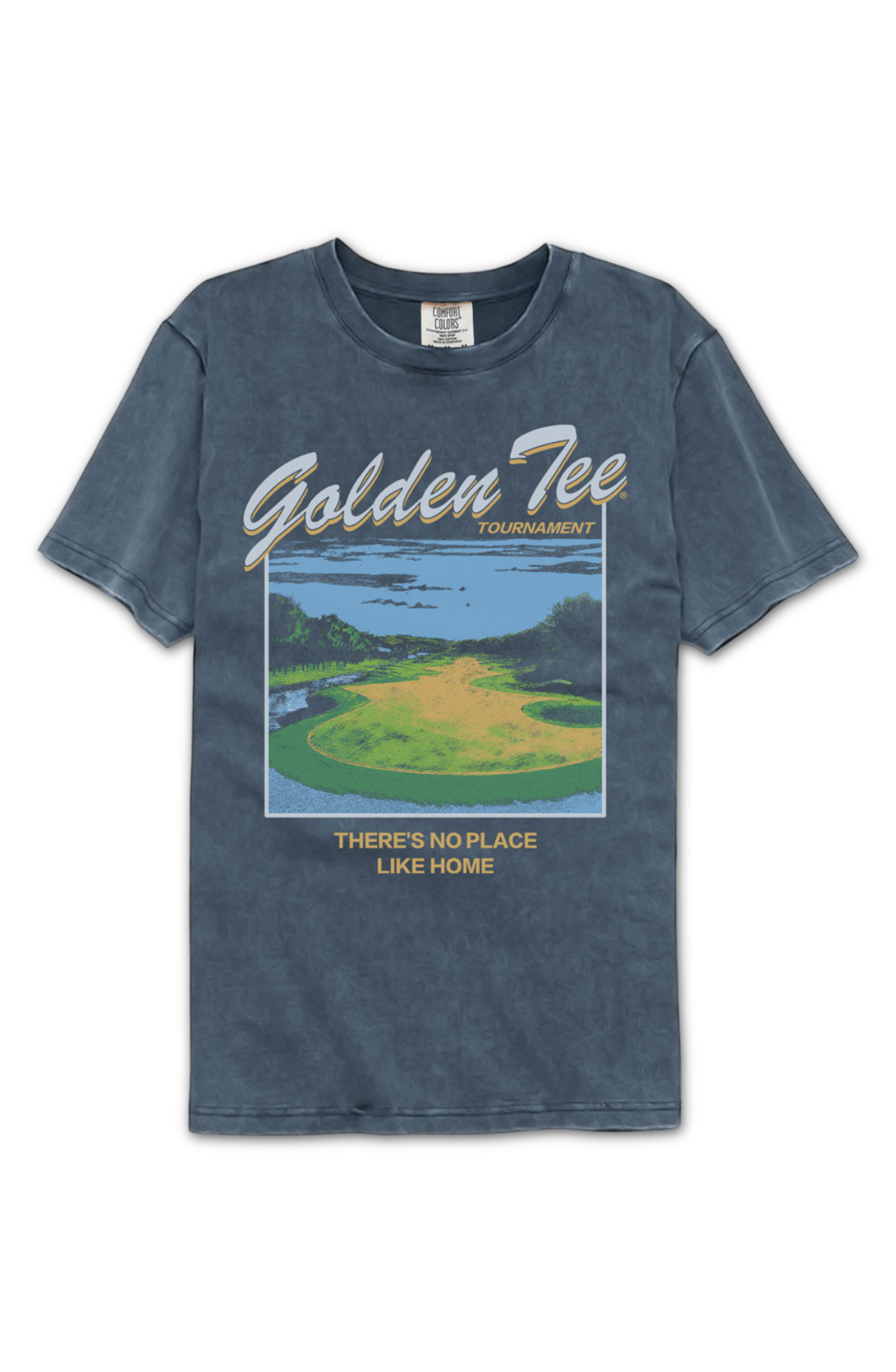 Golden Tee No Place Like Comfort Colors Brand T-Shirt Hoodie, Sweatshirt | CiraTrend.com (Image 2)