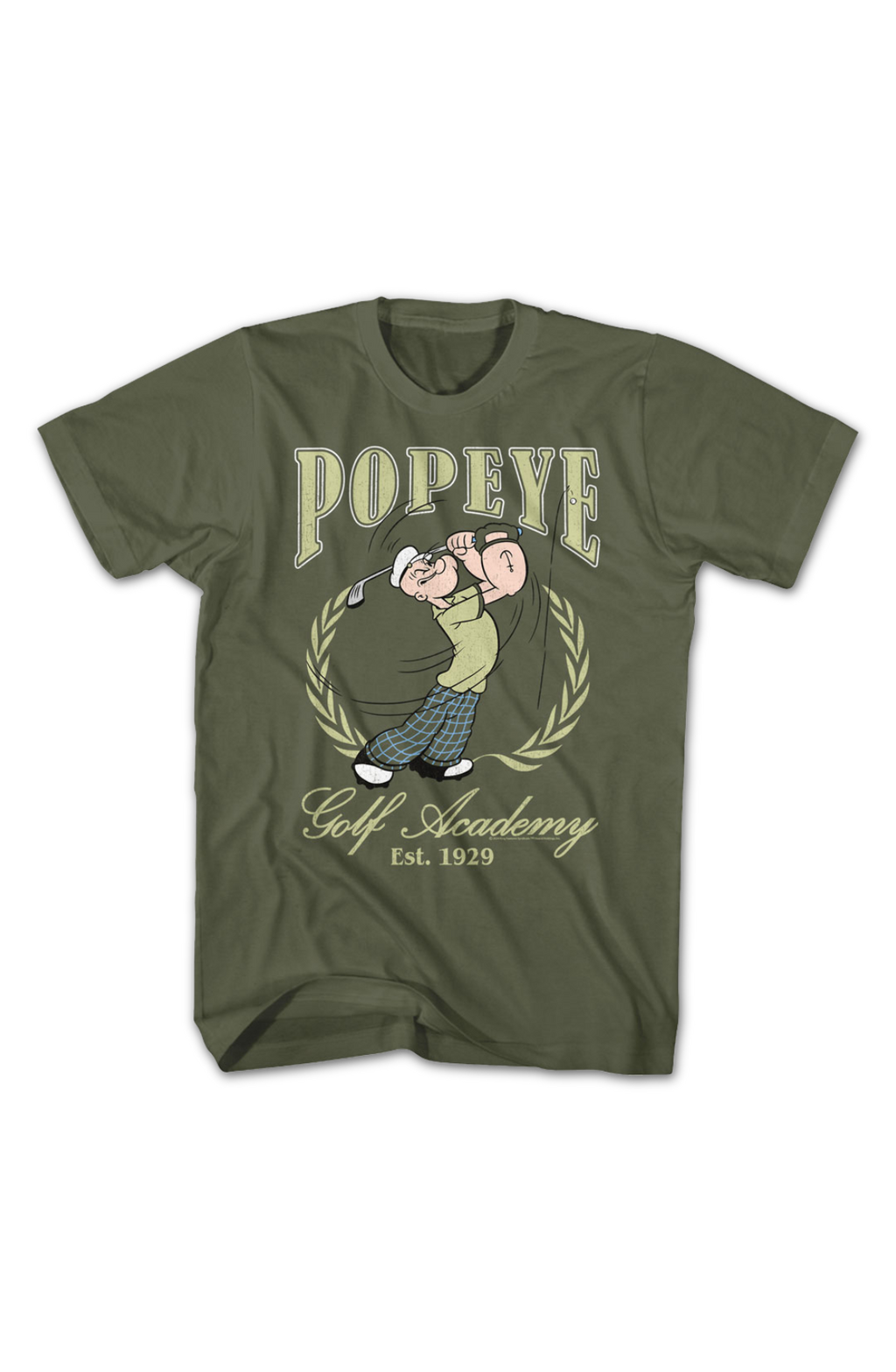 Golf Academy Est. 1929 Popeye T-Shirt Hoodie, Sweatshirt | CiraTrend.com (Image 2)