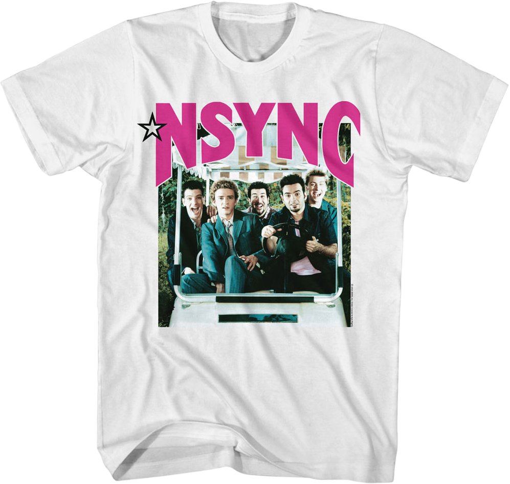 Golf Cart NSYNC T-Shirt Hoodie, Sweatshirt | CiraTrend.com (Image 1)