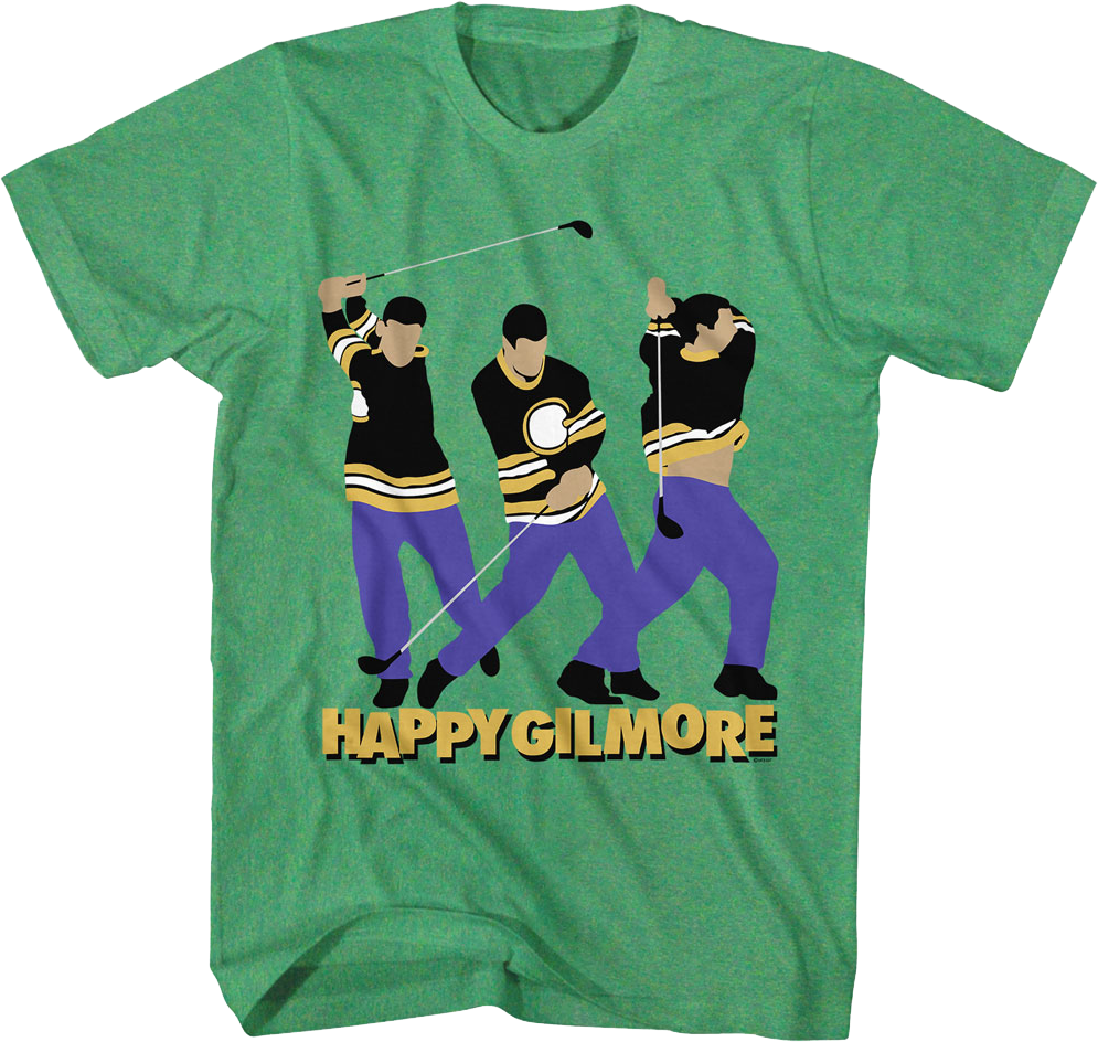 Golf Rage Happy Gilmore T-Shirt Hoodie, Sweatshirt | CiraTrend.com (Image 1)