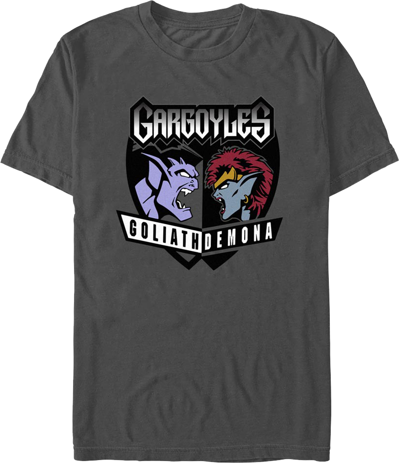 Goliath & Demona Gargoyles T-Shirt Hoodie, Sweatshirt | CiraTrend.com (Image 1)