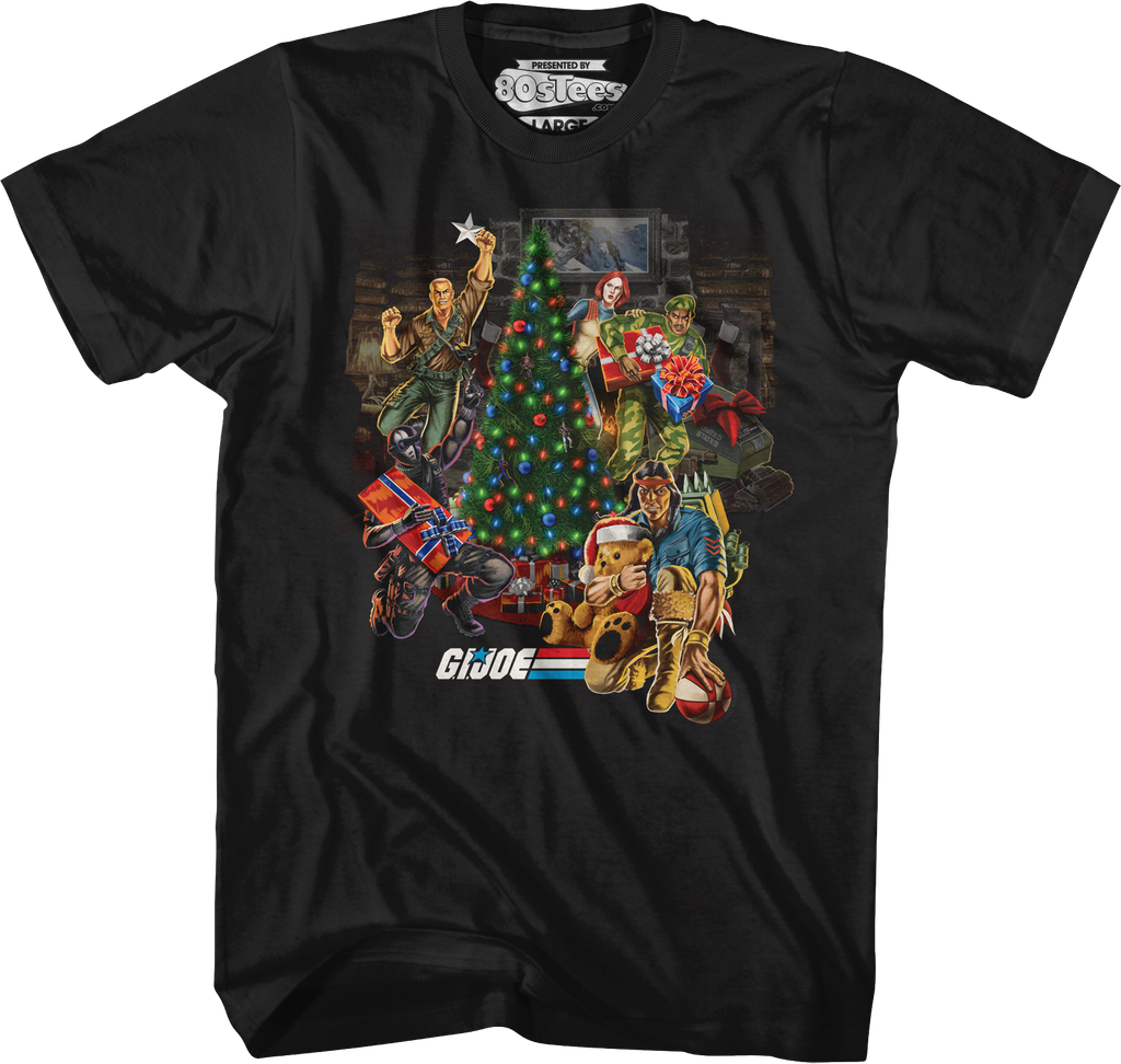 Good Guys Christmas Celebration GI Joe T-Shirt Hoodie, Sweatshirt | CiraTrend.com (Image 1)