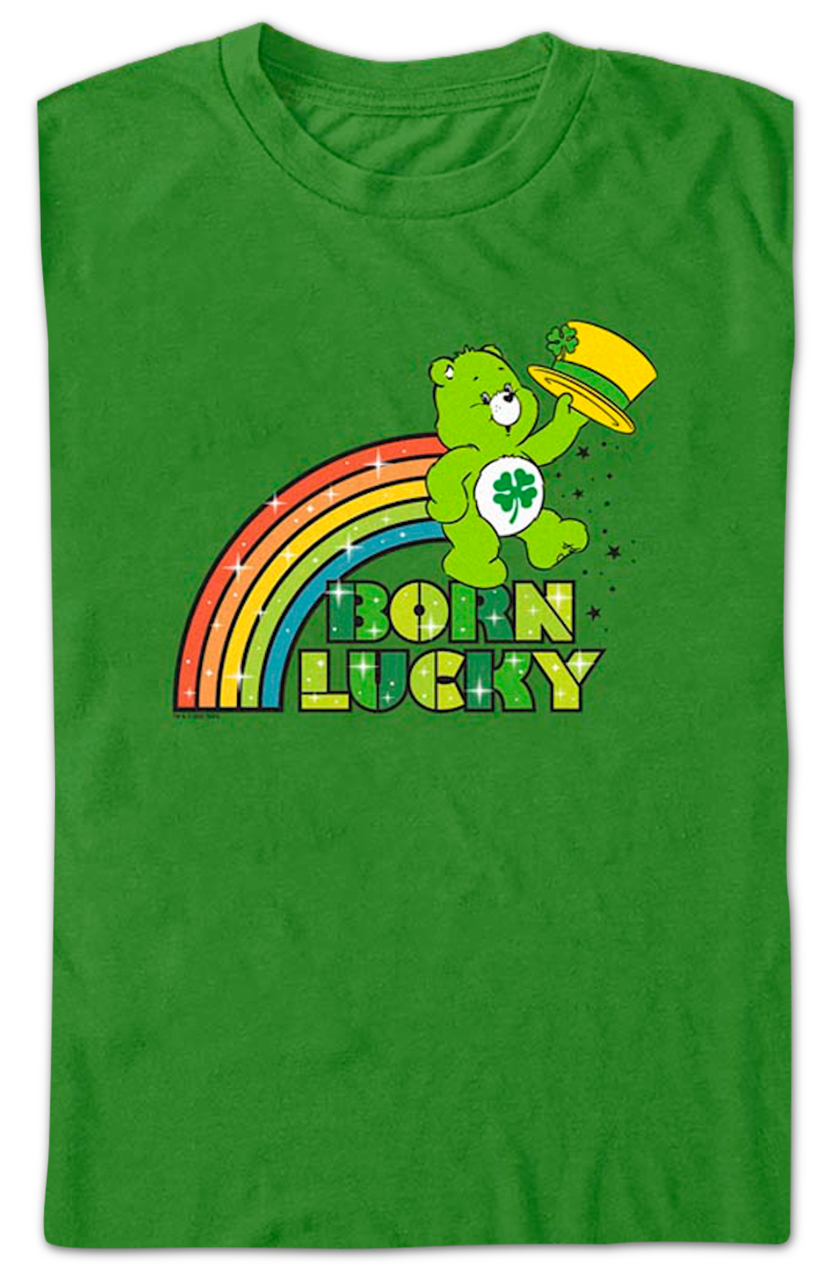 Good Luck Bear Born Lucky Care Bears T-Shirt Hoodie, Sweatshirt | CiraTrend.com (Image 2)