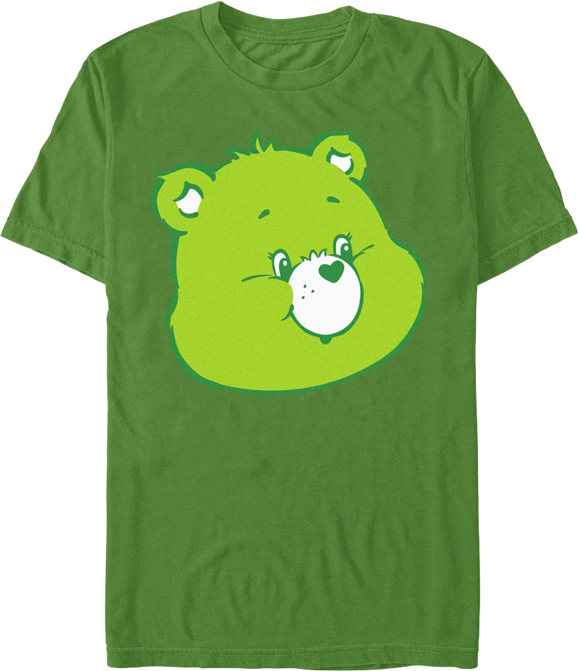 Good Luck Bear's Face Care Bears T-Shirt Hoodie, Sweatshirt | CiraTrend.com (Image 1)