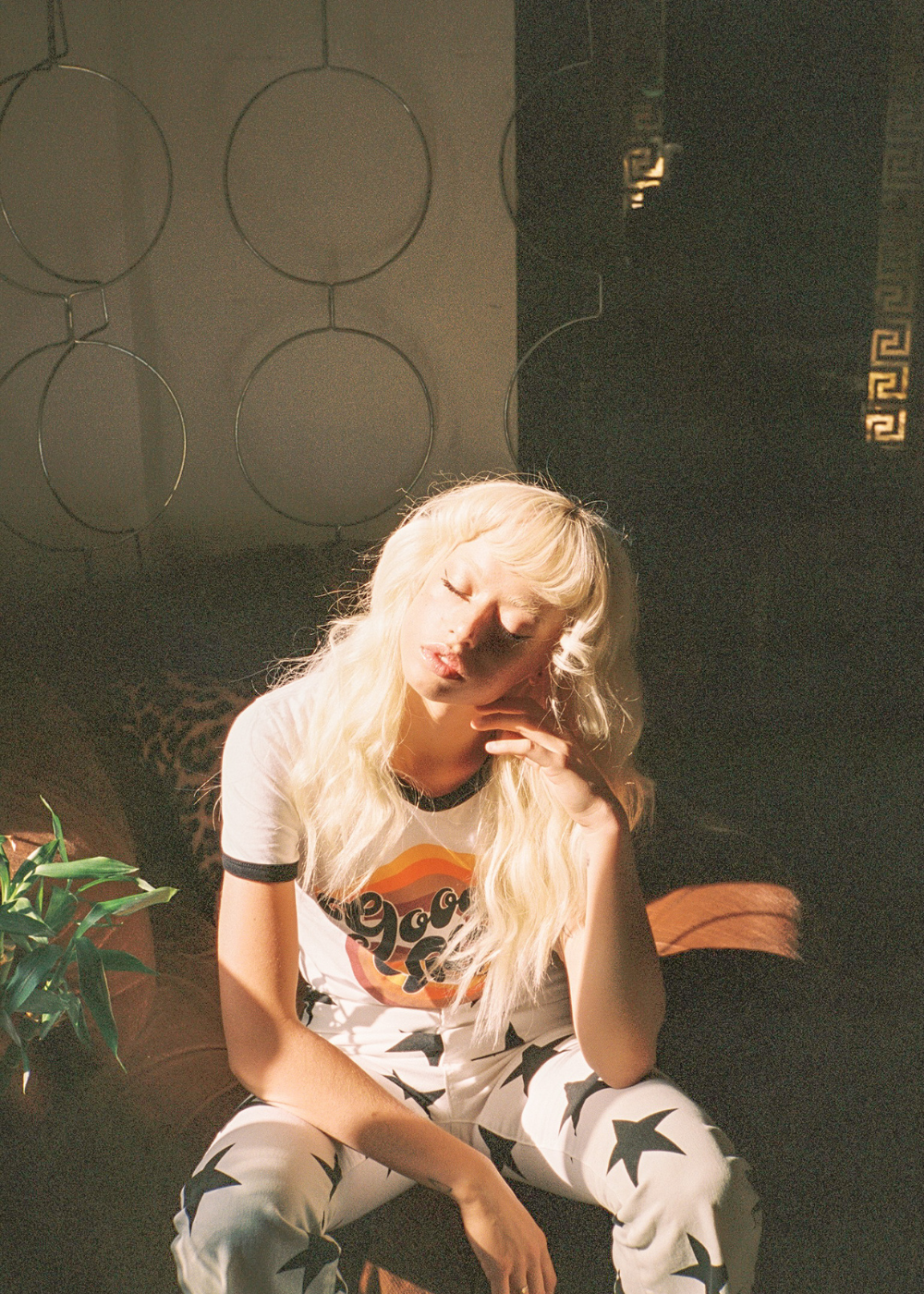 70s inspired Good Vibes Only Ringer Tee Hoodie, Sweatshirt | CiraTrend.com (Image 2)