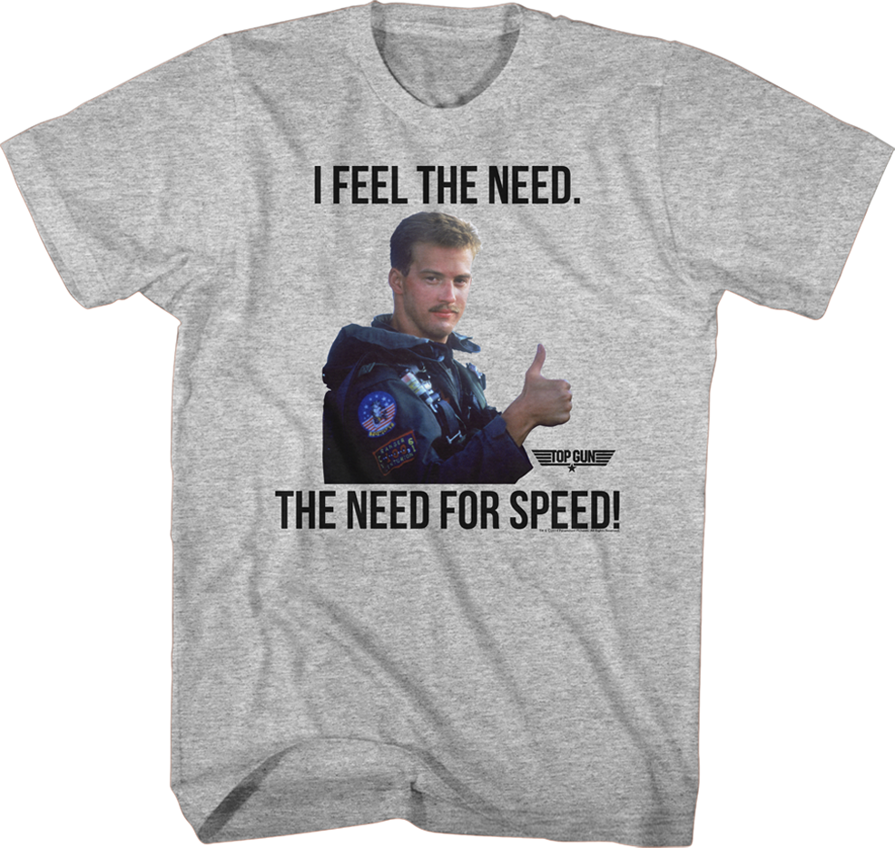 Goose The Need For Speed Top Gun T-Shirt Hoodie, Sweatshirt | CiraTrend.com (Image 1)