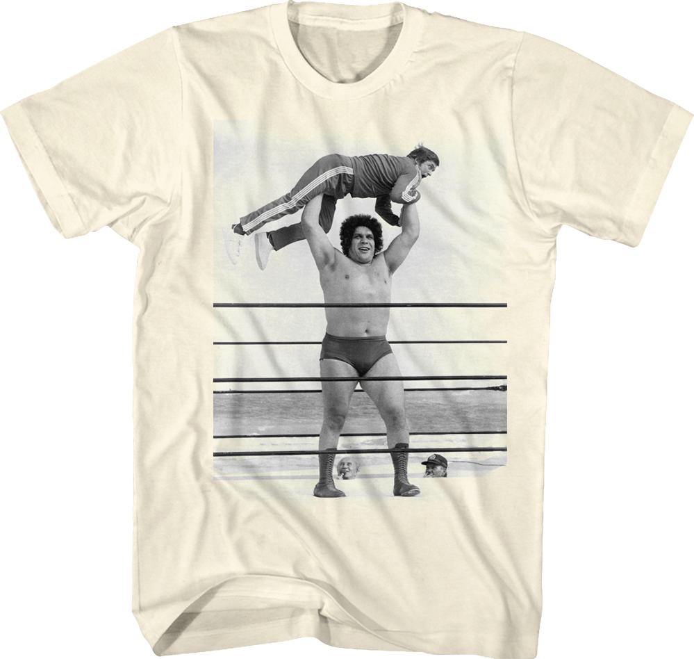 Gorilla Press Andre The Giant T-Shirt Hoodie, Sweatshirt | CiraTrend.com (Image 1)