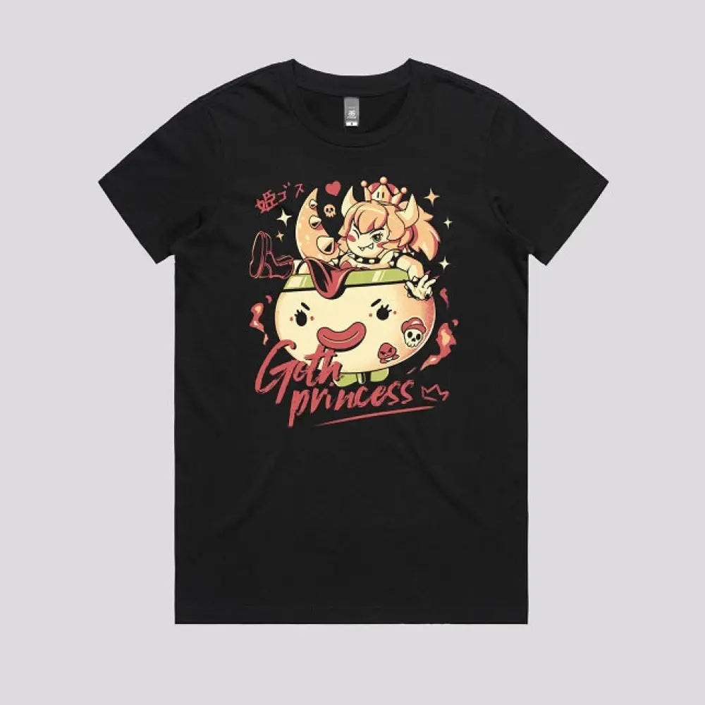 Goth Princess T-Shirt Hoodie, Sweatshirt | CiraTrend.com (Image 3)
