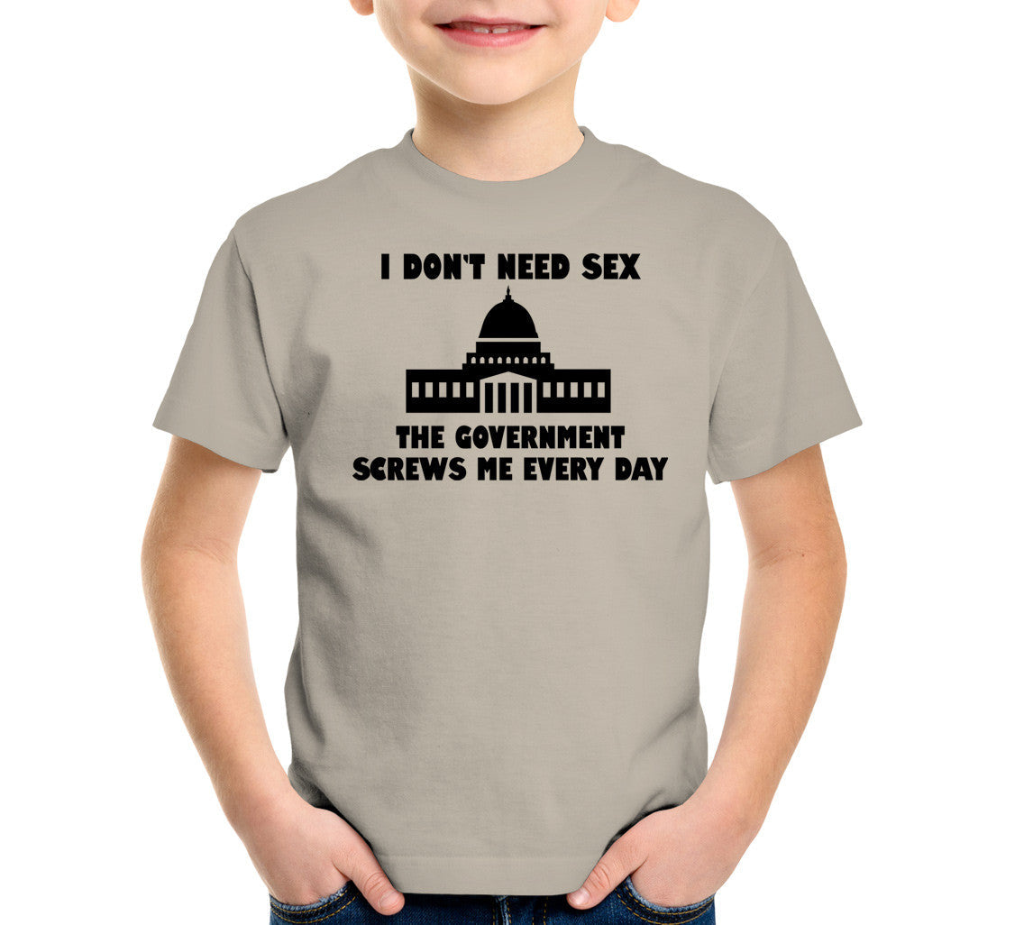 I Don't Need Sex, The Government Screws Me T-Shirt Hoodie, Sweatshirt | CiraTrend.com (Image 5)