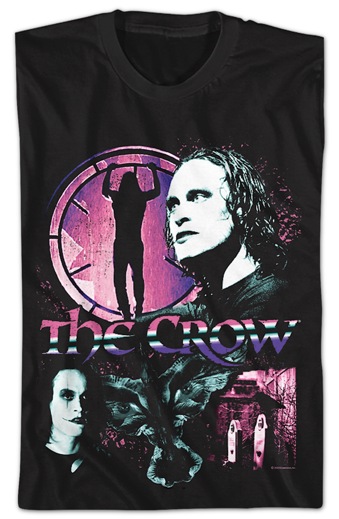 Gradient Collage The Crow T-Shirt Hoodie, Sweatshirt | CiraTrend.com (Image 2)