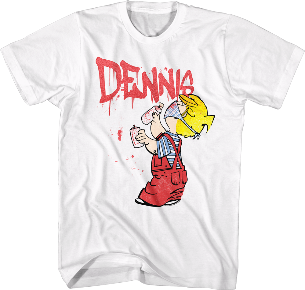 Graffiti Dennis the Menace T-Shirt Hoodie, Sweatshirt | CiraTrend.com (Image 1)