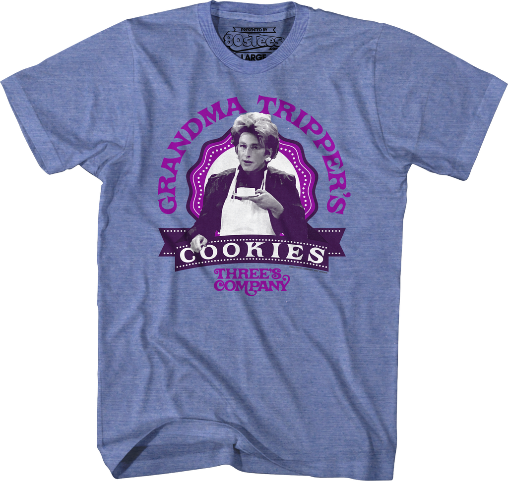 Grandma Tripper's Cookies Three's Company T-Shirt Hoodie, Sweatshirt | CiraTrend.com (Image 4)