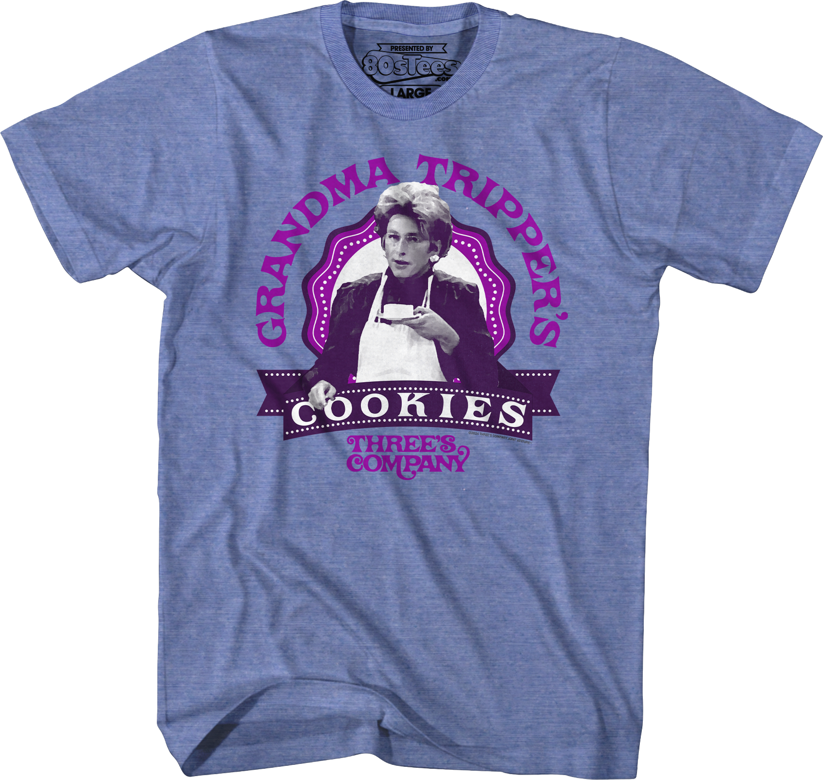 Grandma Tripper's Cookies Three's Company T-Shirt Hoodie, Sweatshirt | CiraTrend.com (Image 4)