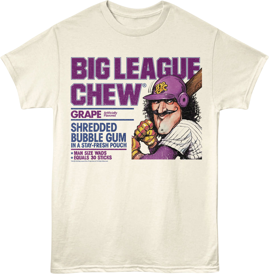 Grape Big League Chew T-Shirt Hoodie, Sweatshirt | CiraTrend.com (Image 1)