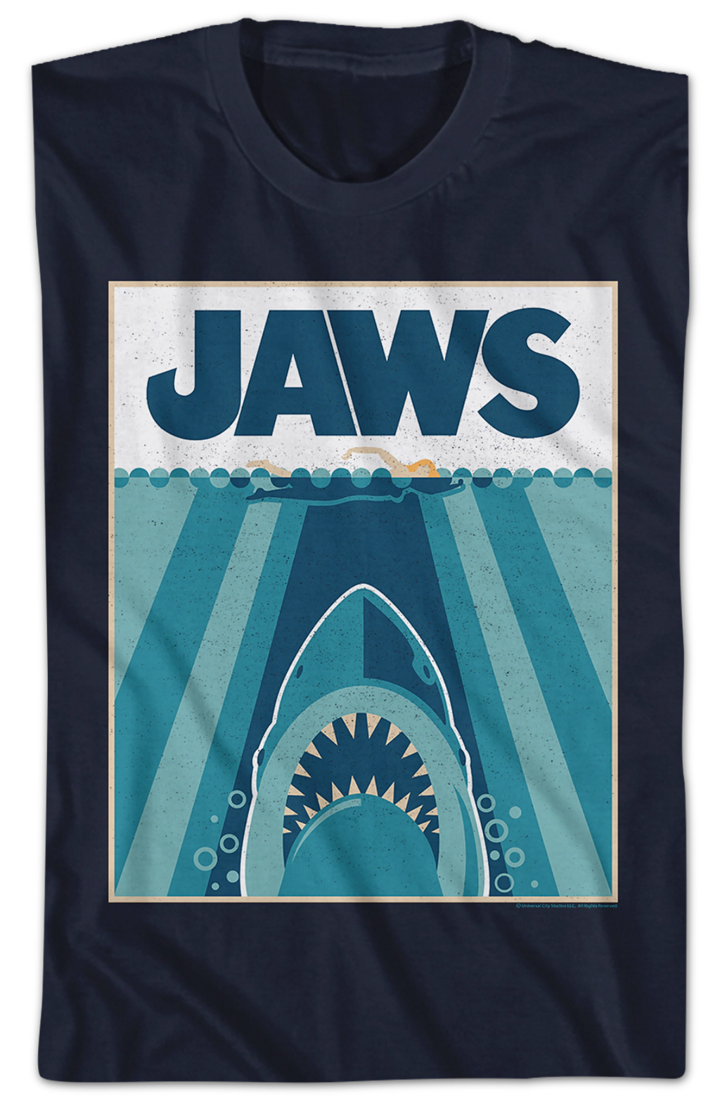 Graphic Poster Jaws T-Shirt Hoodie, Sweatshirt | CiraTrend.com (Image 2)