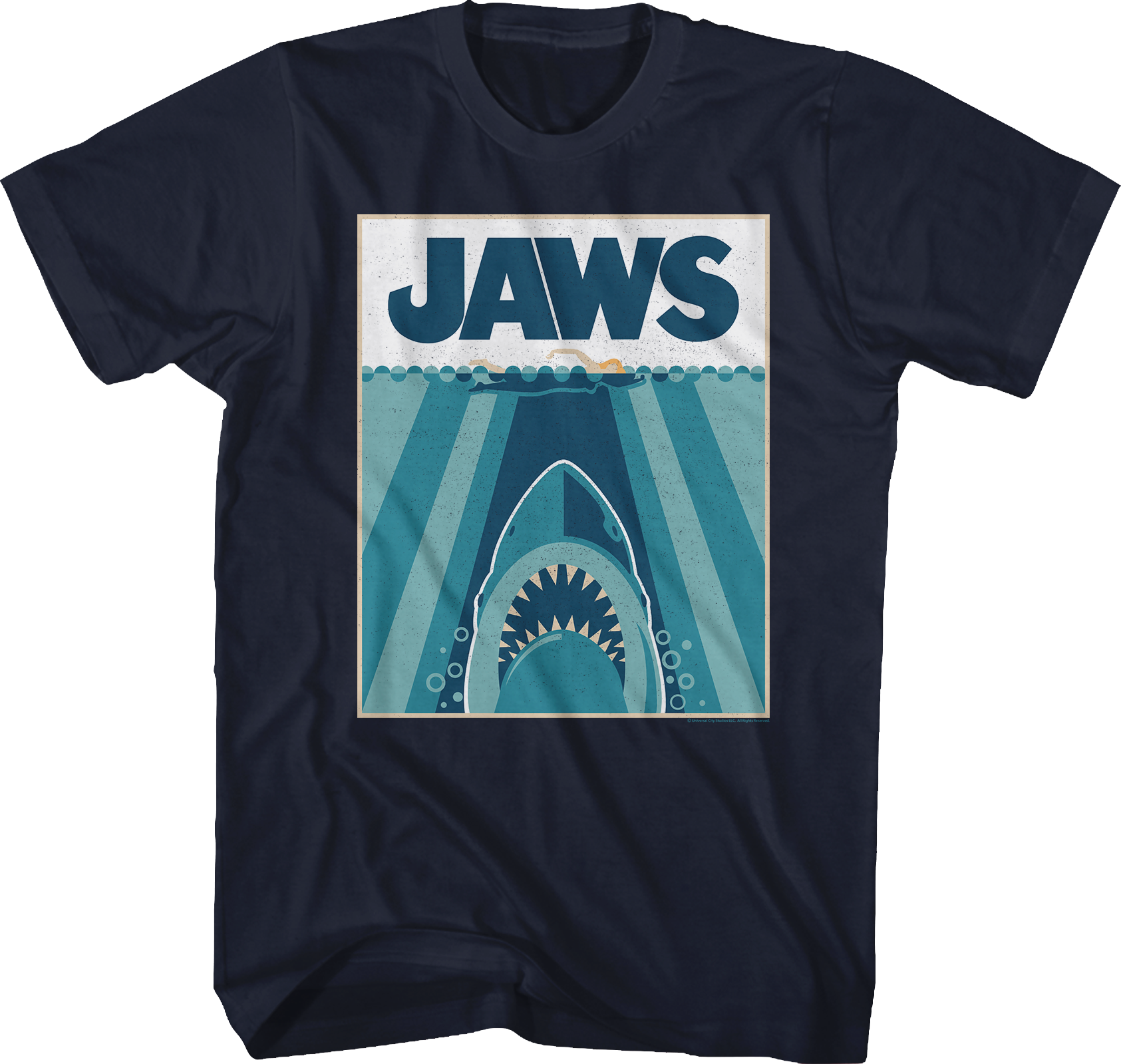 Graphic Poster Jaws T-Shirt Hoodie, Sweatshirt | CiraTrend.com (Image 1)