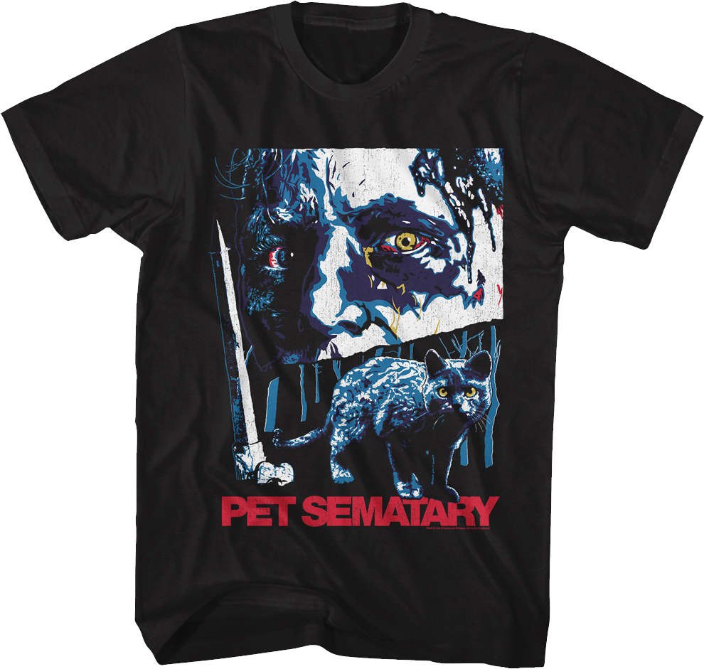 Graphic Poster Pet Sematary T-Shirt Hoodie, Sweatshirt | CiraTrend.com (Image 1)