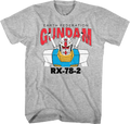 Gray Heather Earth Federation Gundam T-Shirt Hoodie, Sweatshirt | CiraTrend.com (Image 1)