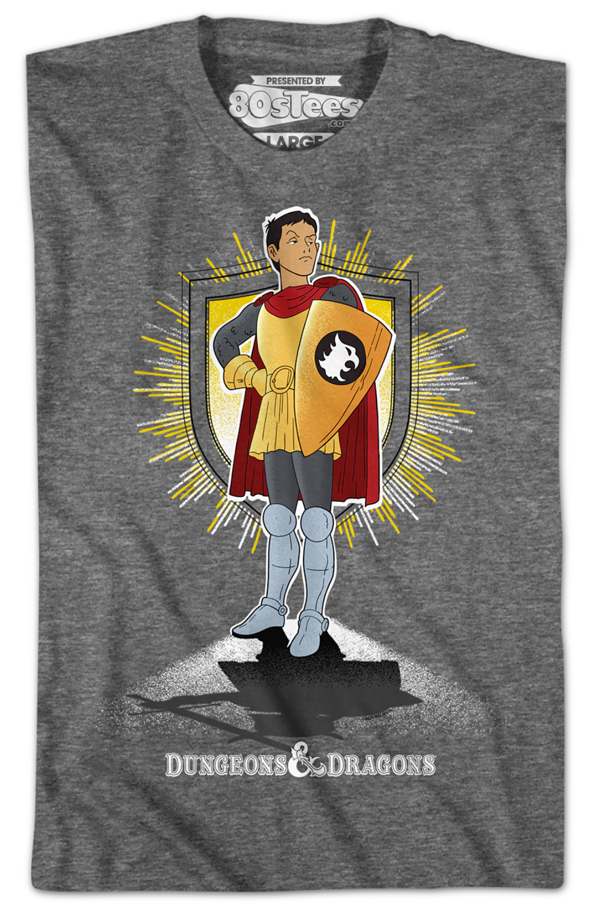 Gray Eric the Cavalier Dungeons & Dragons T-Shirt Hoodie, Sweatshirt | CiraTrend.com (Image 2)