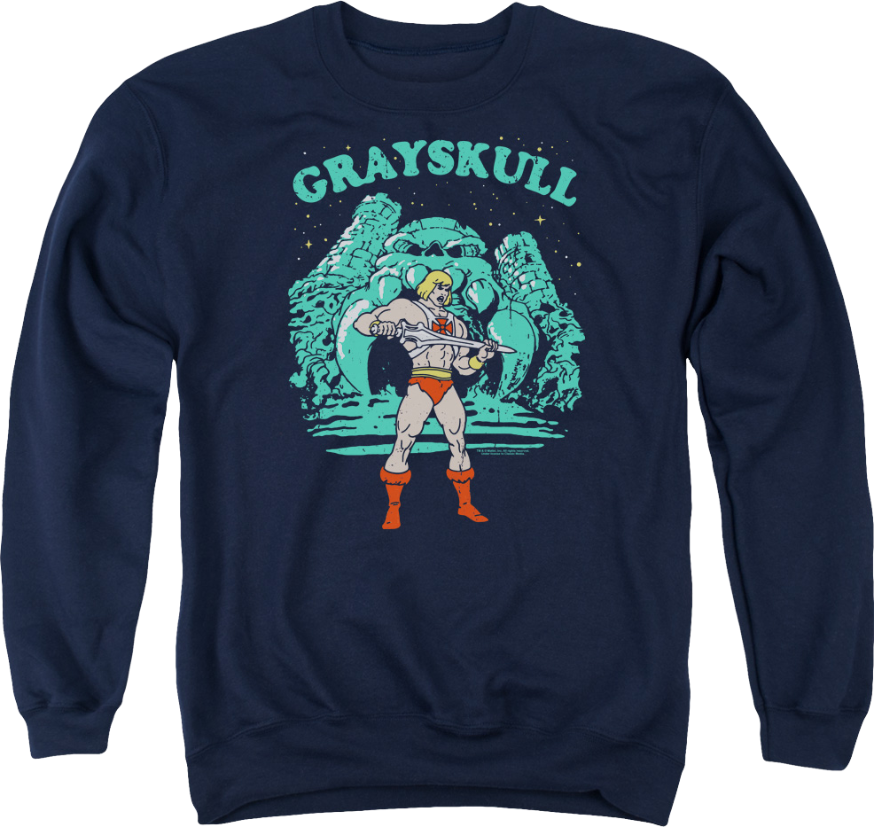 Grayskull Masters of the Universe Sweatshirt T-Shirts, Hoodie | CiraTrend.com (Image 1)
