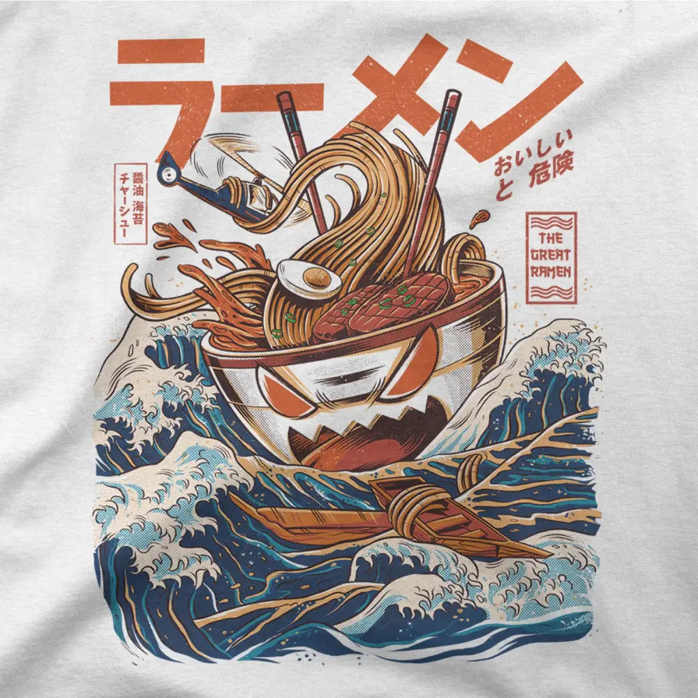 Great Ramen Off Kanagawa T-Shirt Hoodie, Sweatshirt | CiraTrend.com (Image 4)