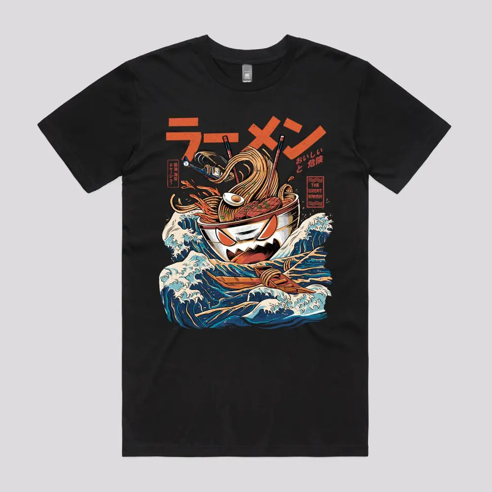 Great Ramen Off Kanagawa T-Shirt Hoodie, Sweatshirt | CiraTrend.com (Image 2)