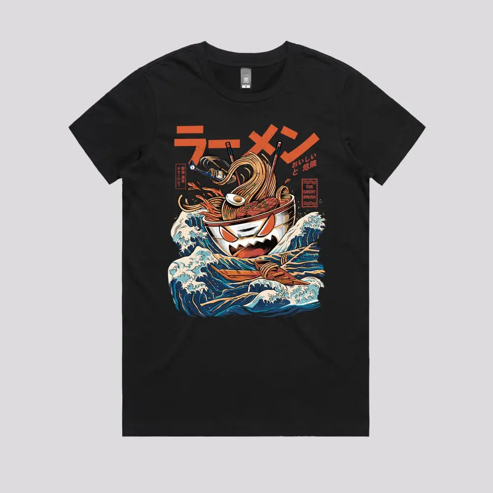 Great Ramen Off Kanagawa T-Shirt Hoodie, Sweatshirt | CiraTrend.com (Image 3)