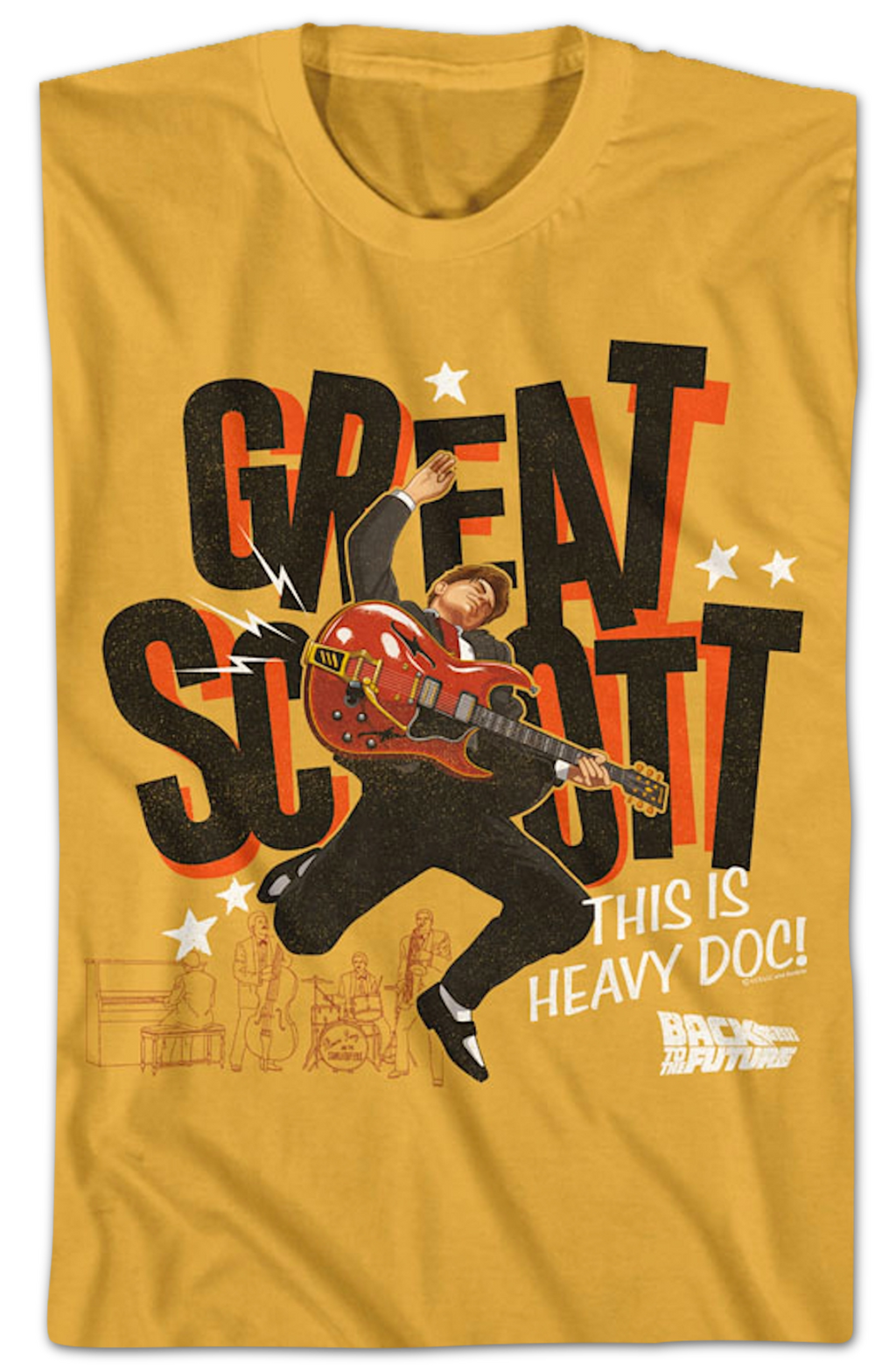 Great Scott Guitar Solo Back To The Future T-Shirt Hoodie, Sweatshirt | CiraTrend.com (Image 2)
