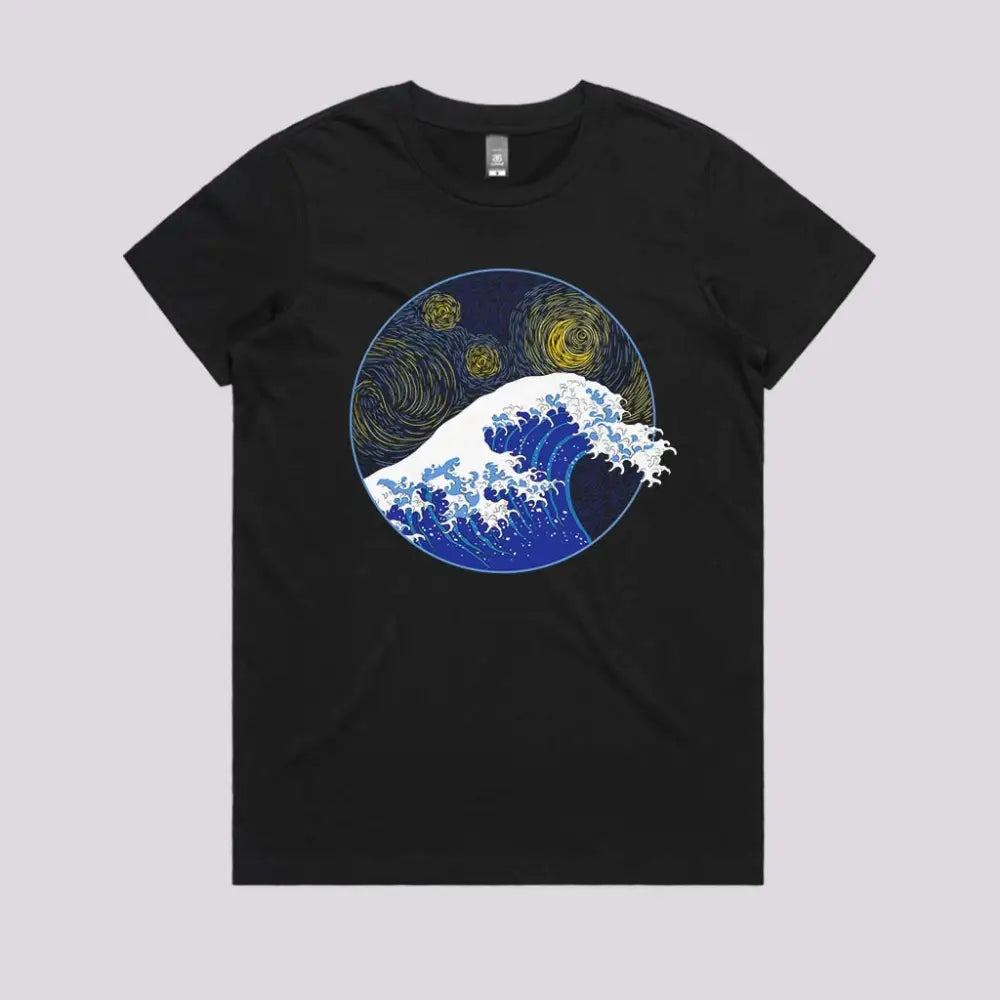 Great Starry Wave T-Shirt Hoodie, Sweatshirt | CiraTrend.com (Image 3)