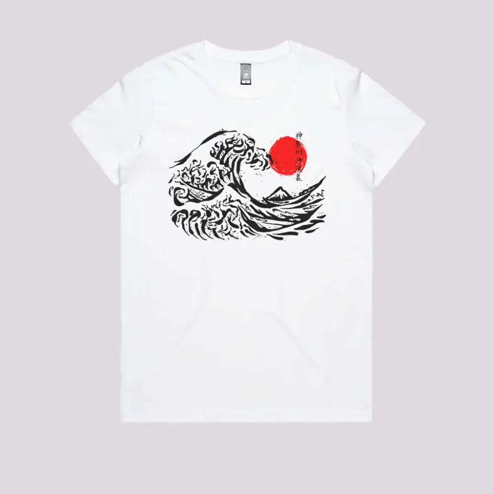 Great Wave off Kanagawa Ink T-Shirt Hoodie, Sweatshirt | CiraTrend.com (Image 3)