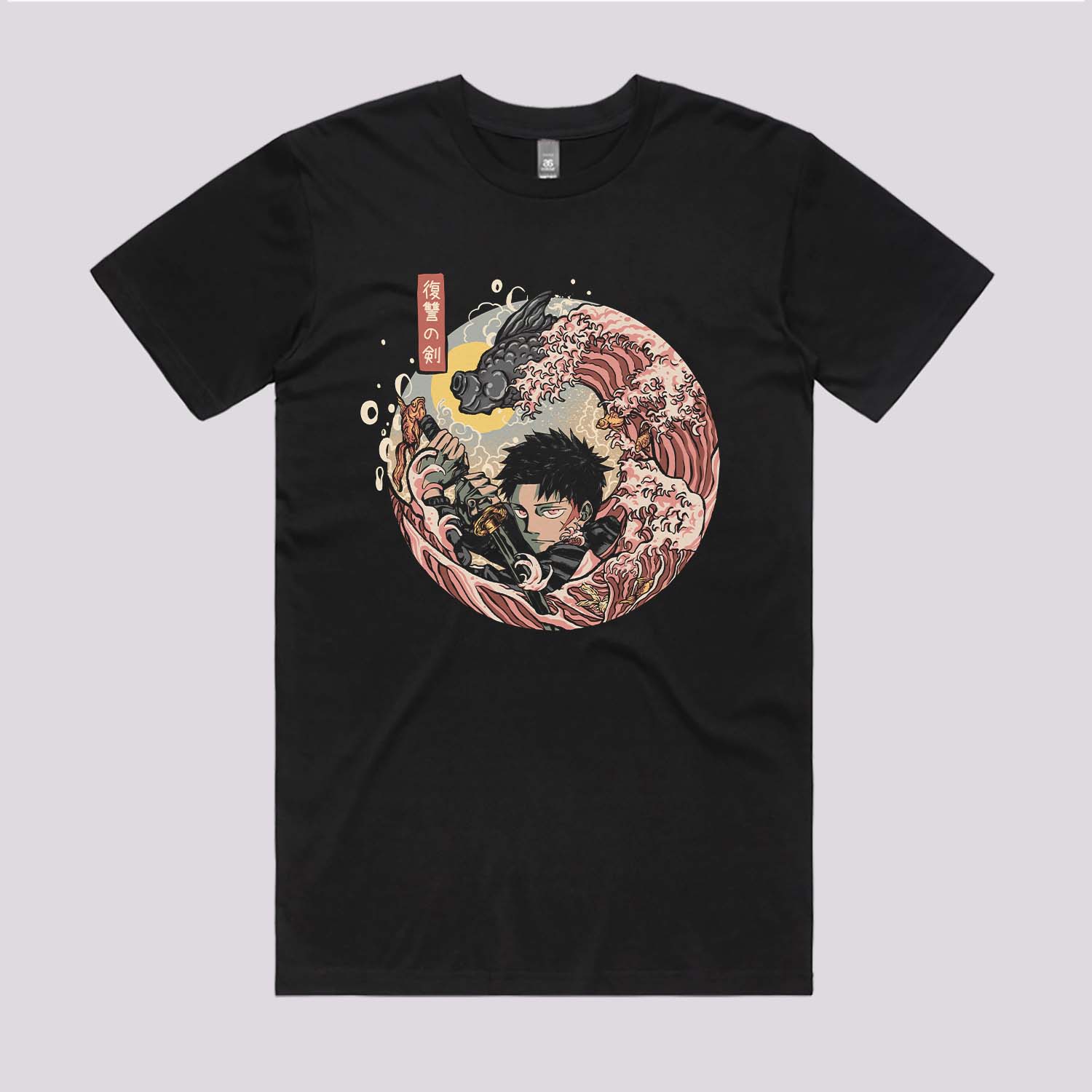 Great Wave Off Kagurabachi T-Shirt Hoodie, Sweatshirt | CiraTrend.com (Image 2)
