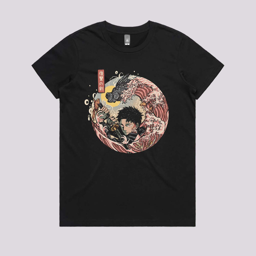 Great Wave Off Kagurabachi T-Shirt Hoodie, Sweatshirt | CiraTrend.com (Image 3)