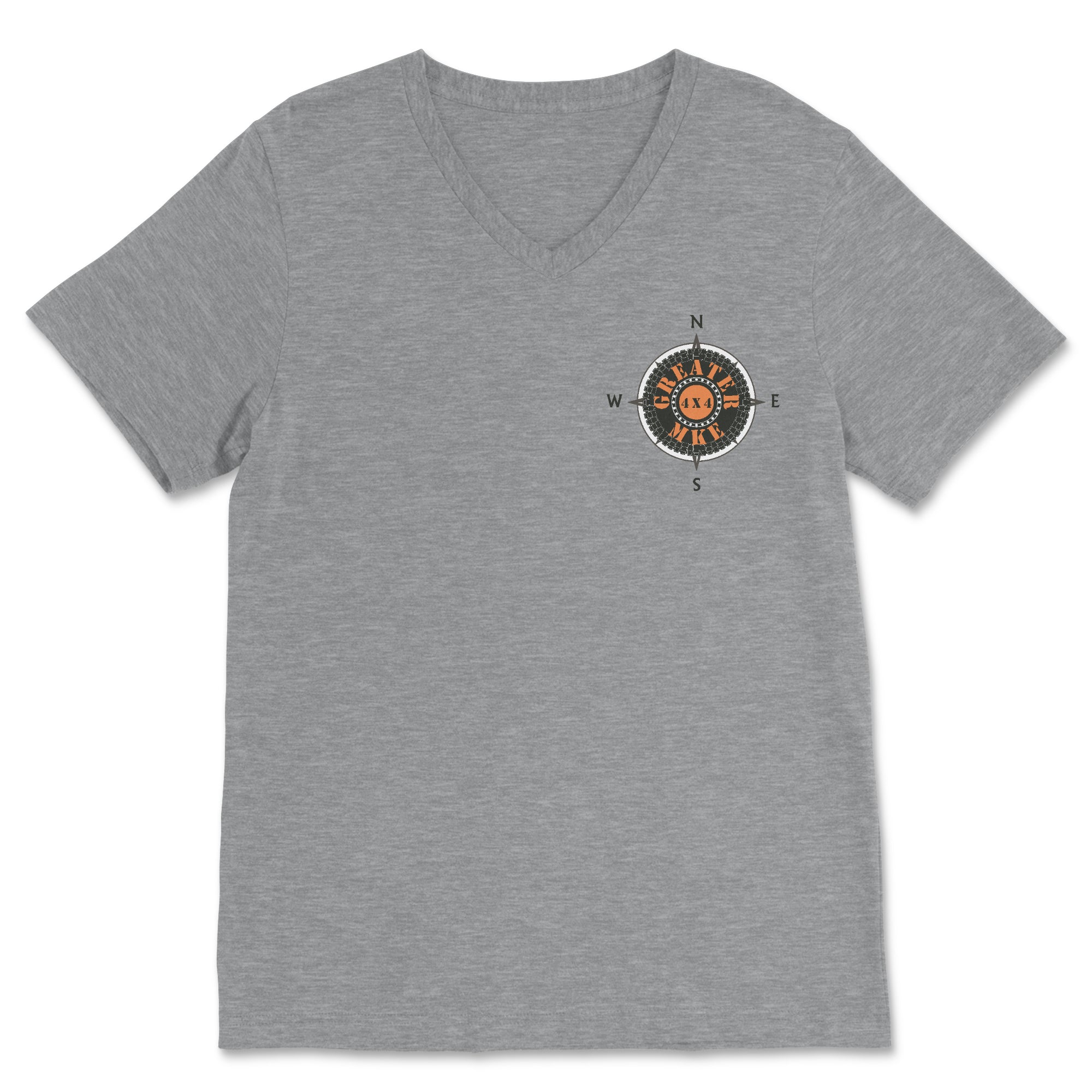 Greater MKE Women's V-Neck Tee Hoodie, Sweatshirt | CiraTrend.com (Image 2)