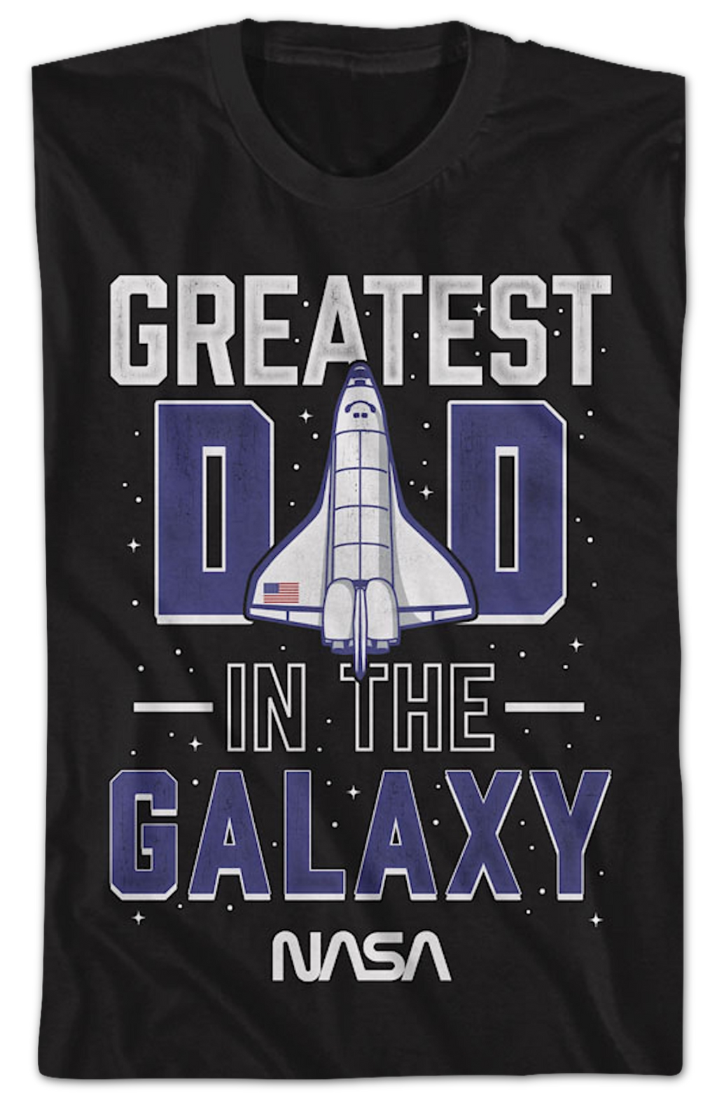 Greatest Dad In The Galaxy NASA T-Shirt Hoodie, Sweatshirt | CiraTrend.com (Image 2)