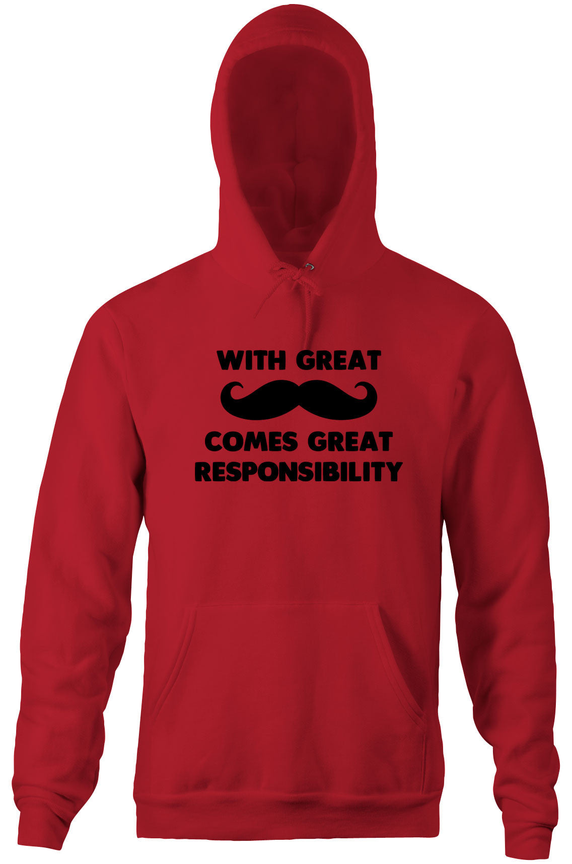 With Great Mustache Comes Great Responsibility Hoodie T-Shirts, Sweatshirt | CiraTrend.com (Image 4)