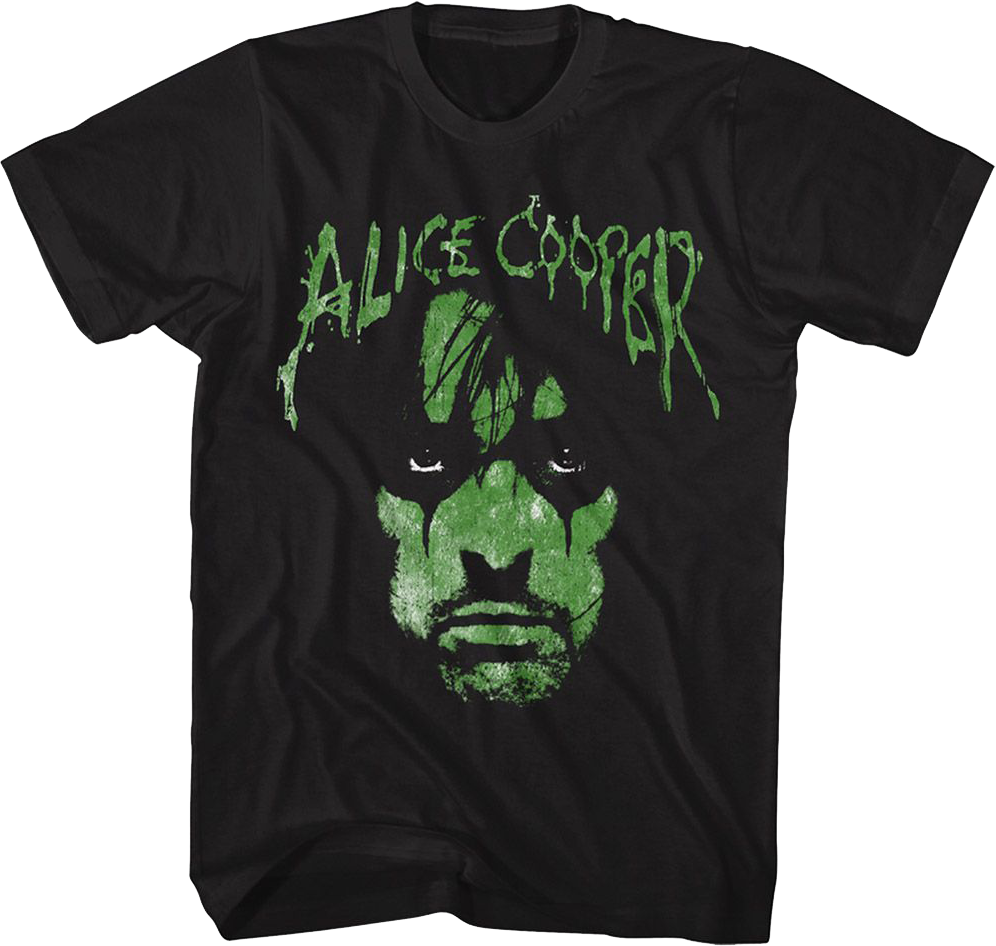 Green Face Alice Cooper T-Shirts, Hoodie, Sweatshirt