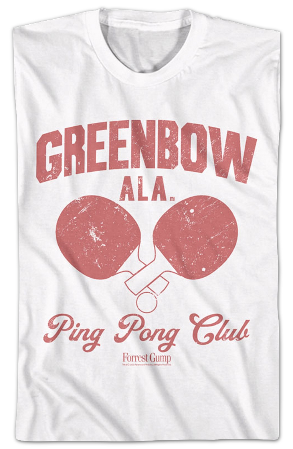 Greenbow Ping Pong Club Forrest Gump T-Shirts, Hoodie, Sweatshirt