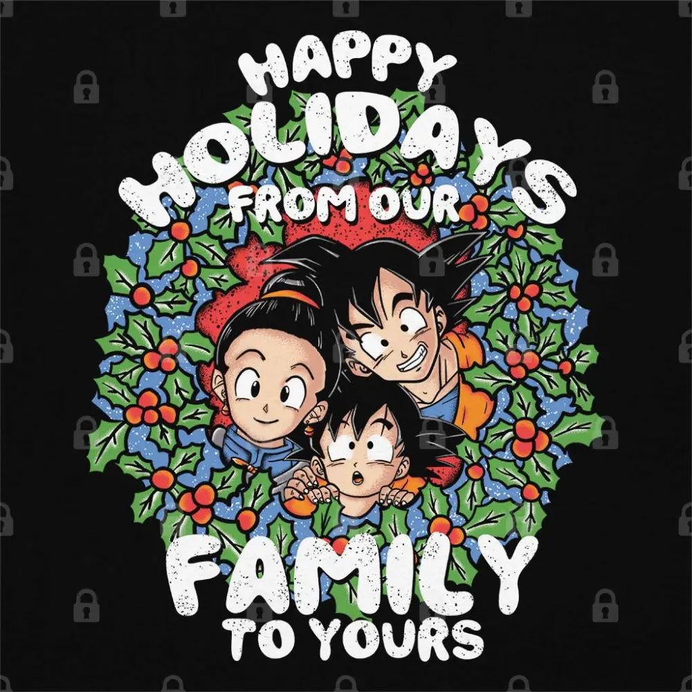 Greetings from The Saiyans T-Shirt Hoodie, Sweatshirt | CiraTrend.com (Image 1)