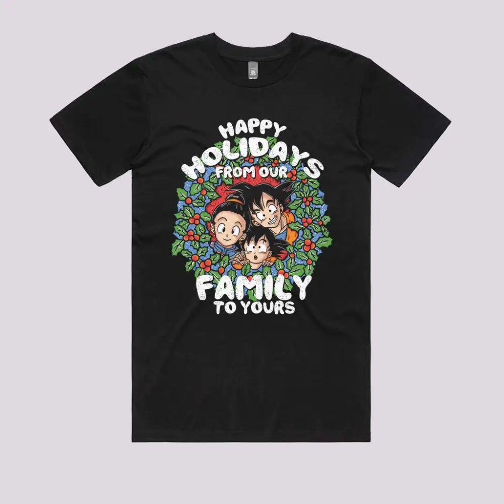 Greetings from The Saiyans T-Shirt Hoodie, Sweatshirt | CiraTrend.com (Image 2)