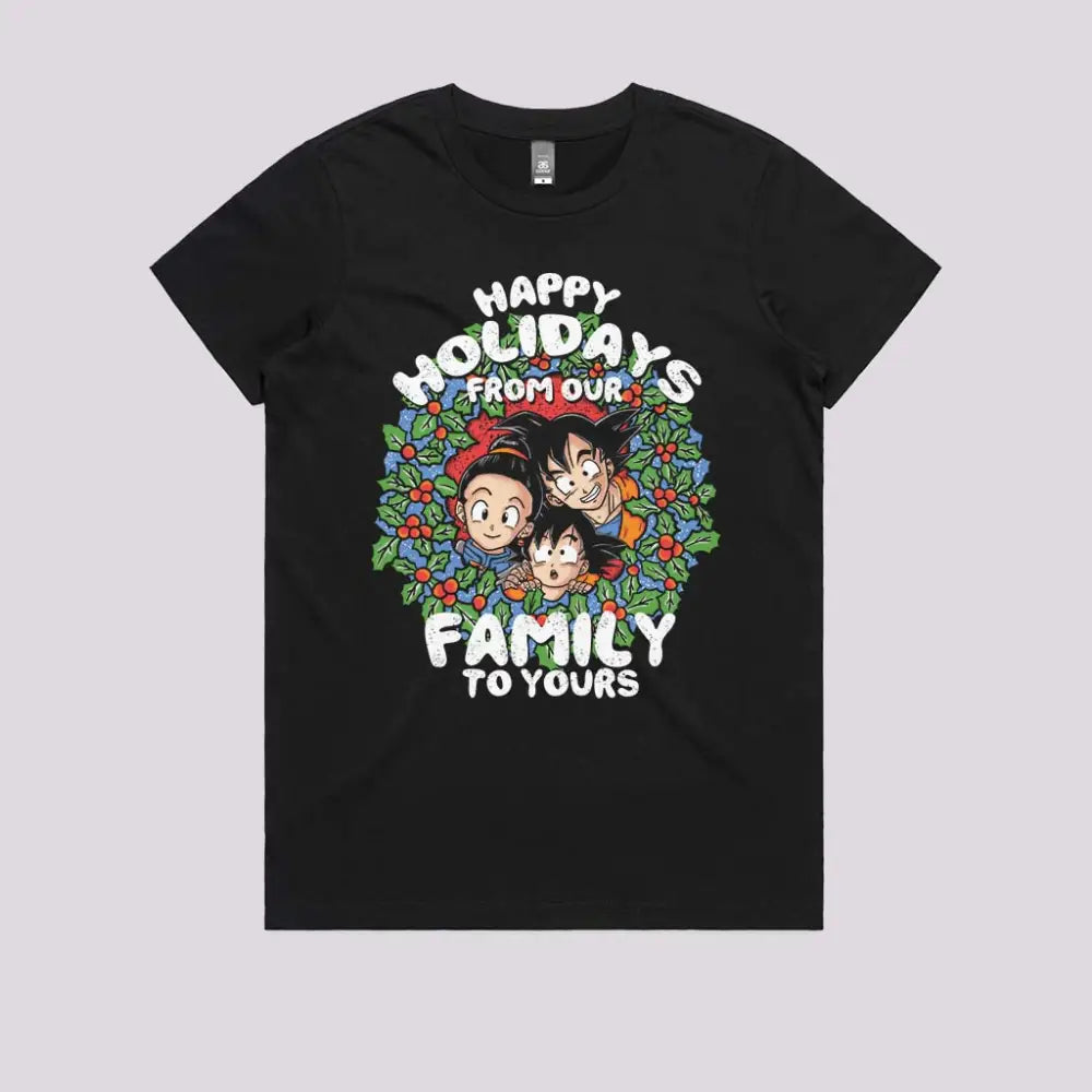 Greetings from The Saiyans T-Shirt Hoodie, Sweatshirt | CiraTrend.com (Image 3)