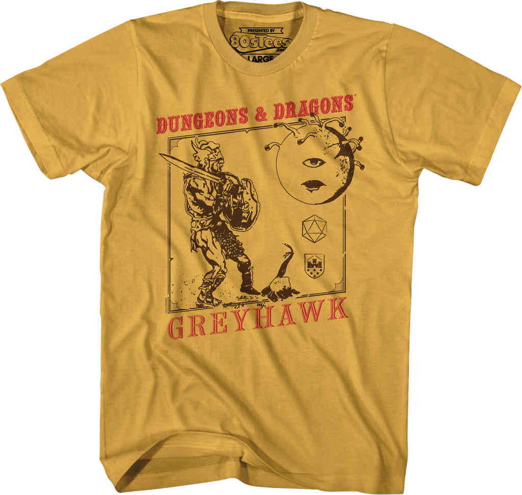 Greyhawk Dungeons & Dragons T-Shirts, Hoodie, Sweatshirt