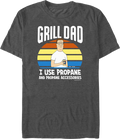 Grill Dad King of the Hill T-Shirt Hoodie, Sweatshirt | CiraTrend.com (Image 1)